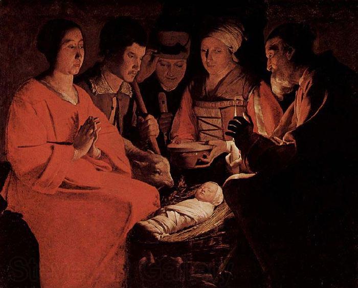 Georges de La Tour Nativity, Louvre